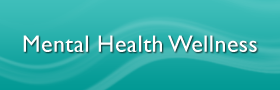 Mental Health Wellness Button - Psychotherapy Treatment